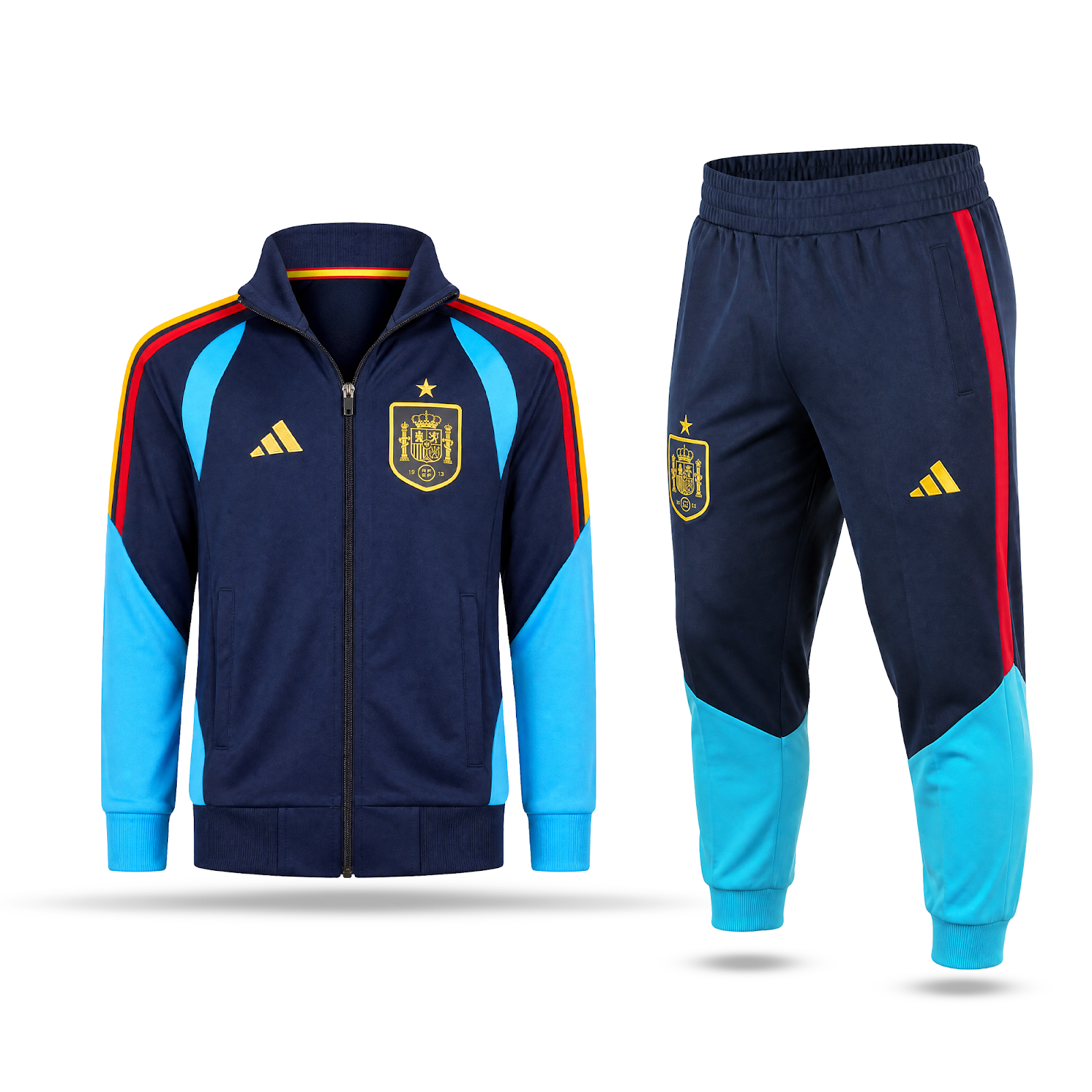 Španjolska Dječji Sportski Komplet. World Cup 2026. Slim Fit