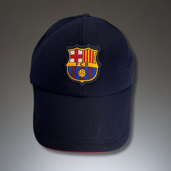 Kapa s grbom Barcelona, tamnoplava