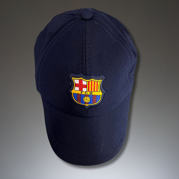 Kapa s grbom Barcelona, tamnoplava