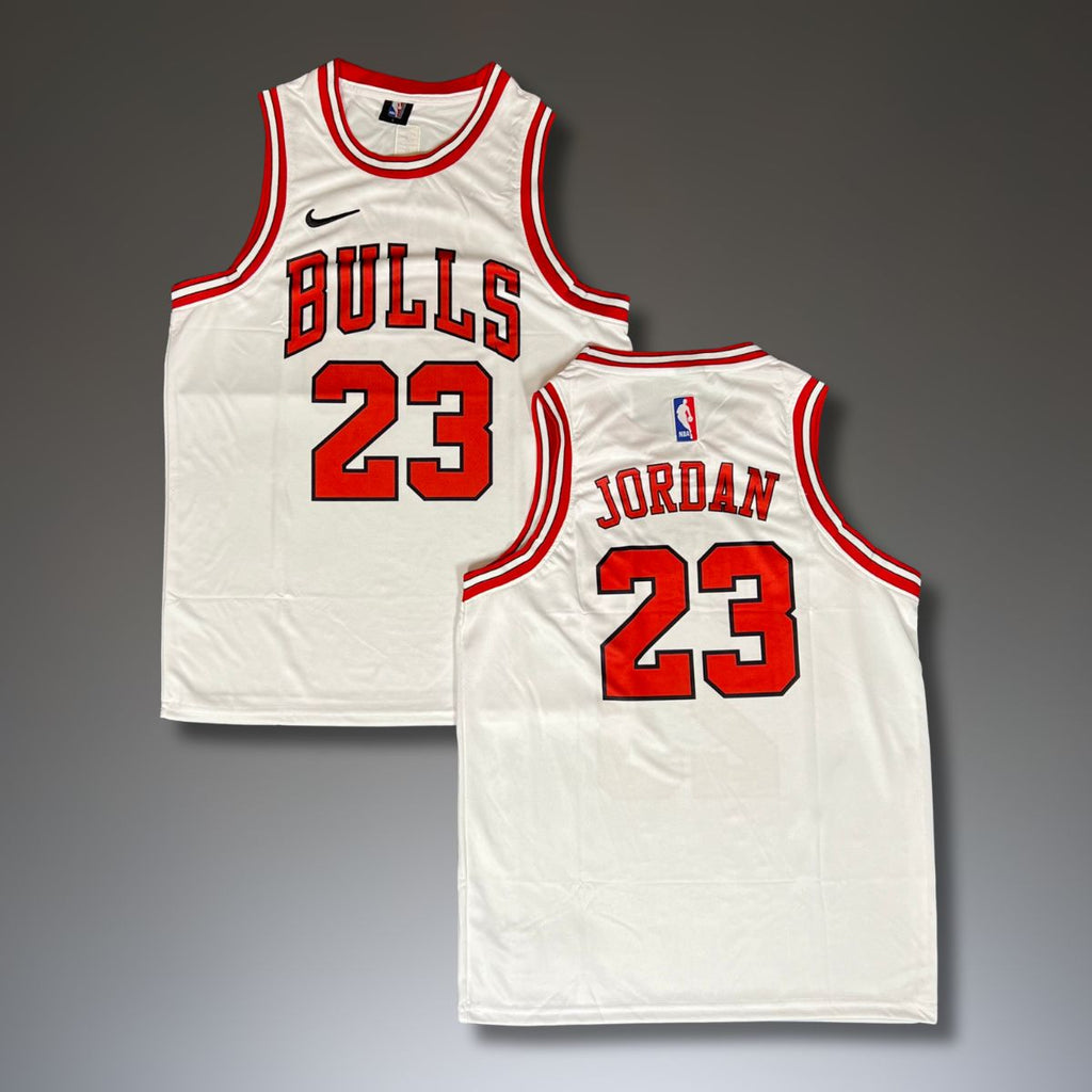 Chicago Bulls, bijeli muški košarkaški dres, Jordan