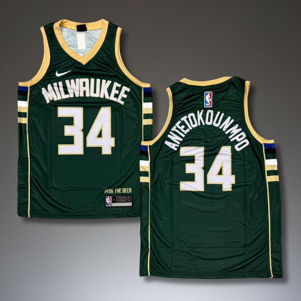 Milwaukee Bucks muškarci zeleni dres, Antetokounmpo
