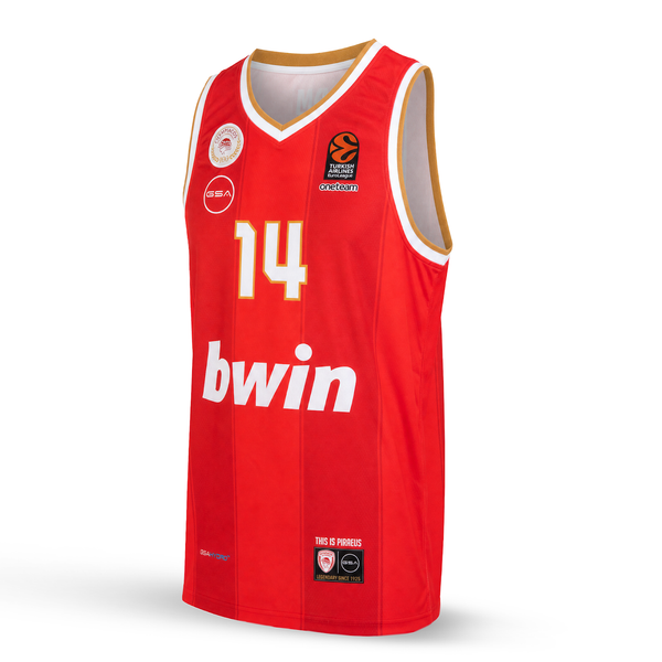 Olympiacos muškarci dres, Vezenkov. EuroLeague 2025