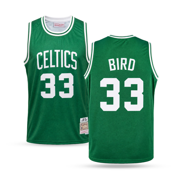 Boston Celtics Muški Retro Košarkaški Dres, Bird. Hardwood Classics, Zeleni