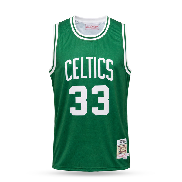 Boston Celtics Muški Retro Košarkaški Dres, Bird. Hardwood Classics, Zeleni