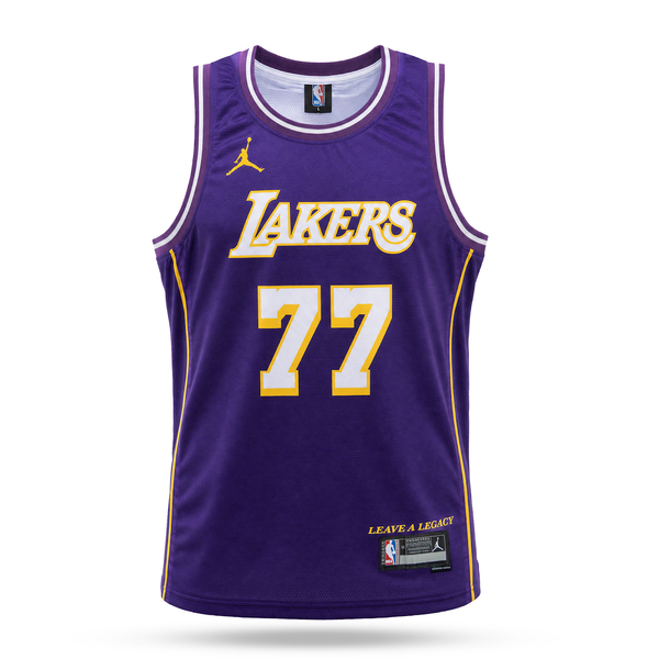 LA Lakers Muški Košarkaški Dres, Dončić. Ljubičast