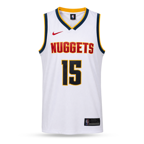 Denver Nuggets Muški Košarkaški Dres, Jokić. Bijeli