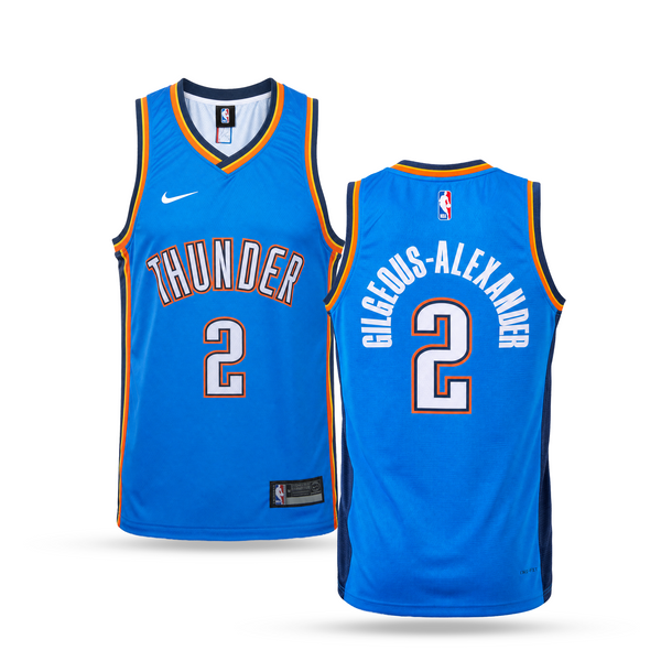 Oklahoma City Thunder Muški Košarkaški Dres, Alexander. Plava
