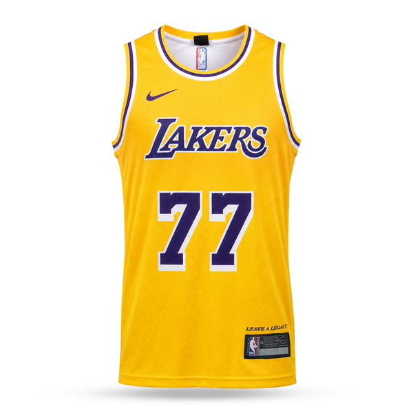 LA Lakers Muški Košarkaški Dres, Dončić. 26/27, Žuti
