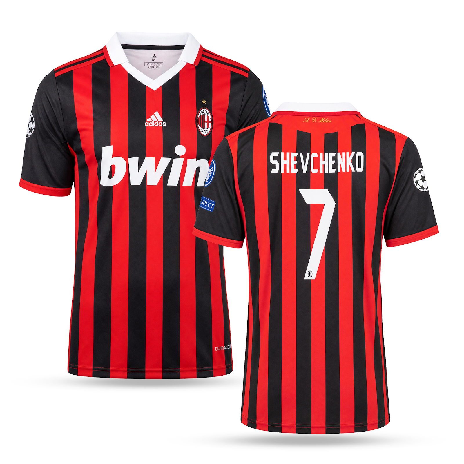 Muški nogometni dres Milana, Shevchenko 2009