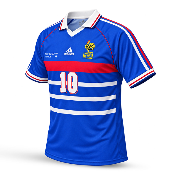 Francuska muški nogometni dres, Zidane, SP Francuska '98