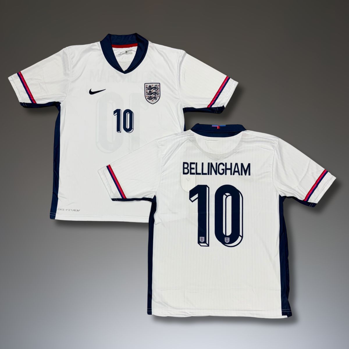 Muški nogometni dres Engleska, Bellingham. EURO 2024