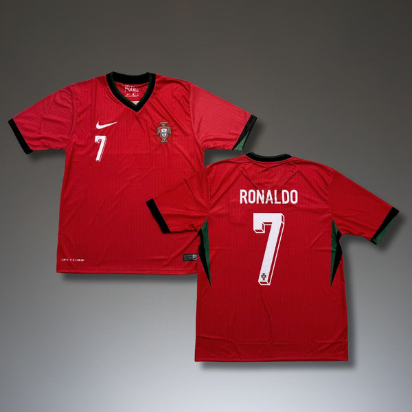 Muški nogometni dres Portugal, Ronaldo. EURO 2024