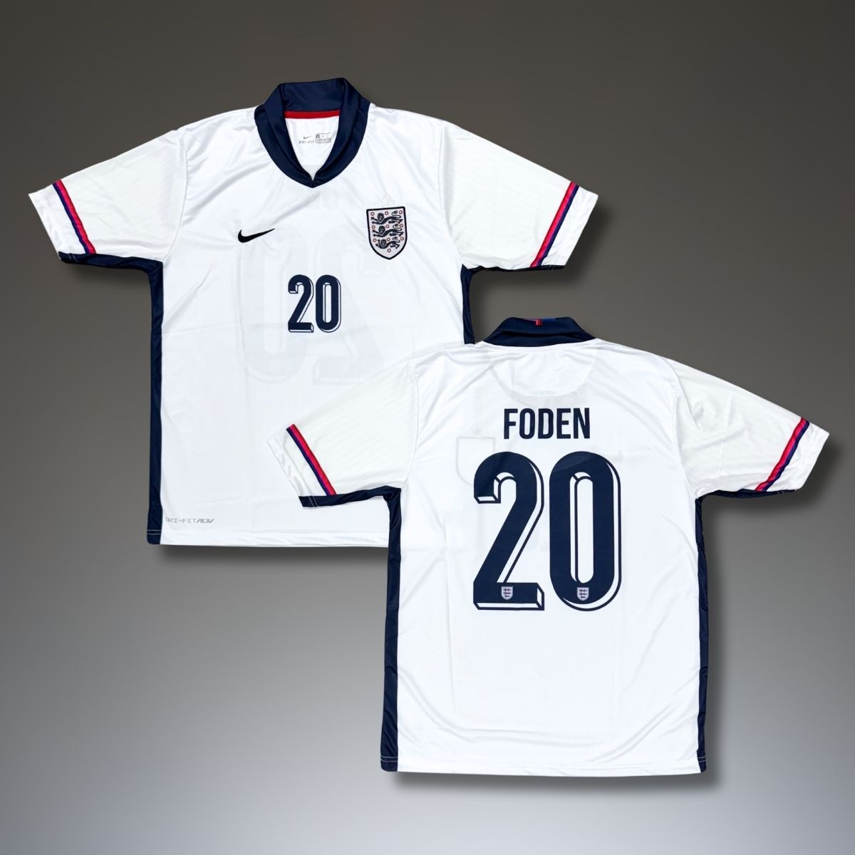 Muški nogometni dres Engleska, Foden. EURO 2024