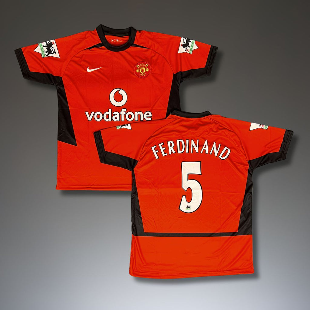 Muški nogometni dres Manchester United, Ferdinand. Klasična 2002