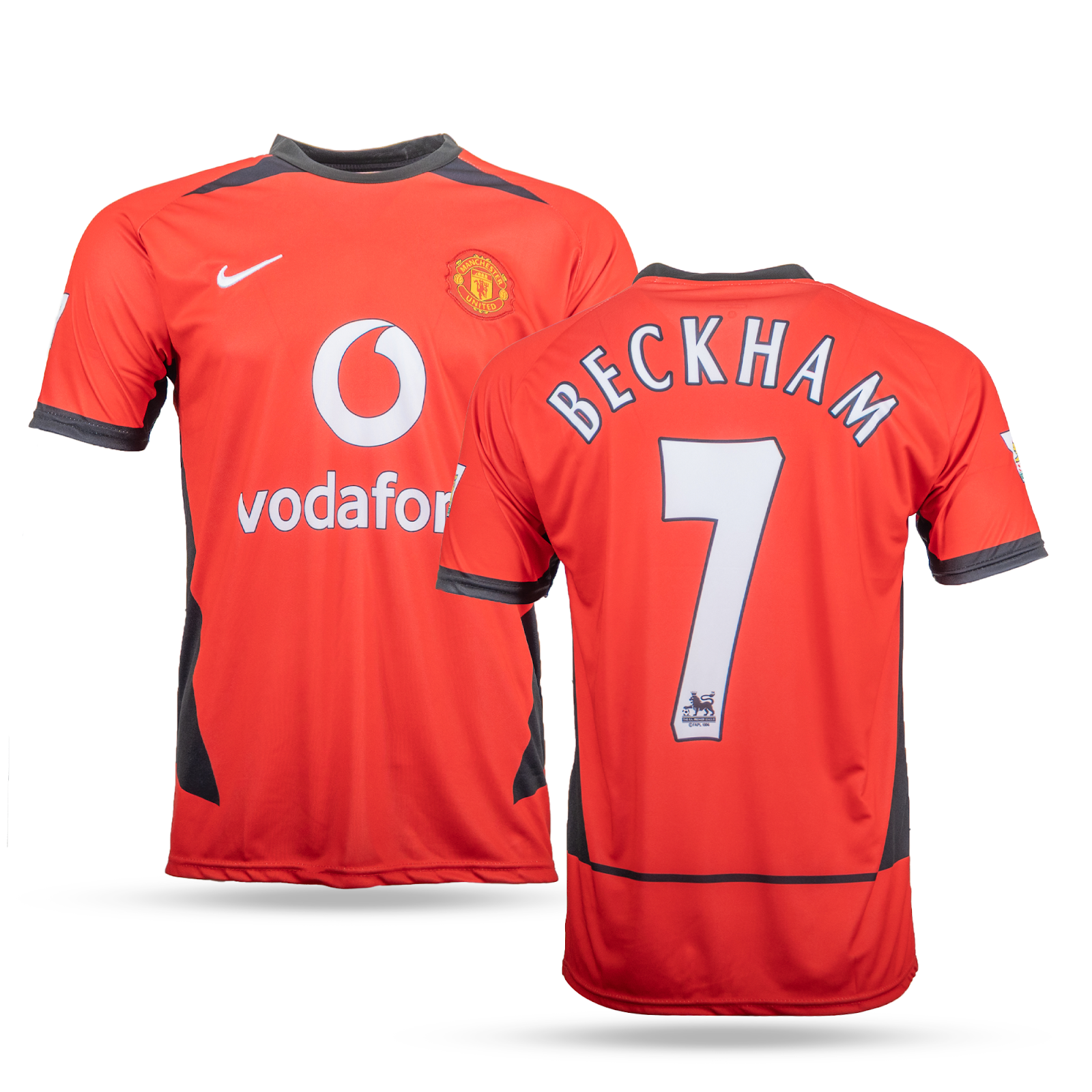 Muški nogometni dres Manchester United, Beckham. Klasična 2002