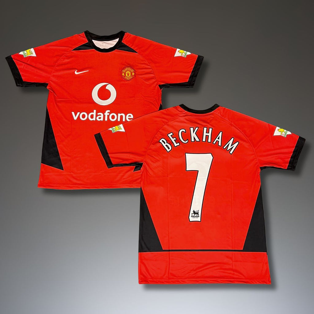 Muški nogometni dres Manchester United, Beckham. Klasična 2002