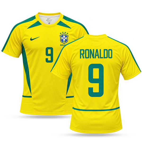 Muški dres Brazil, Ronaldo. SP 2002
