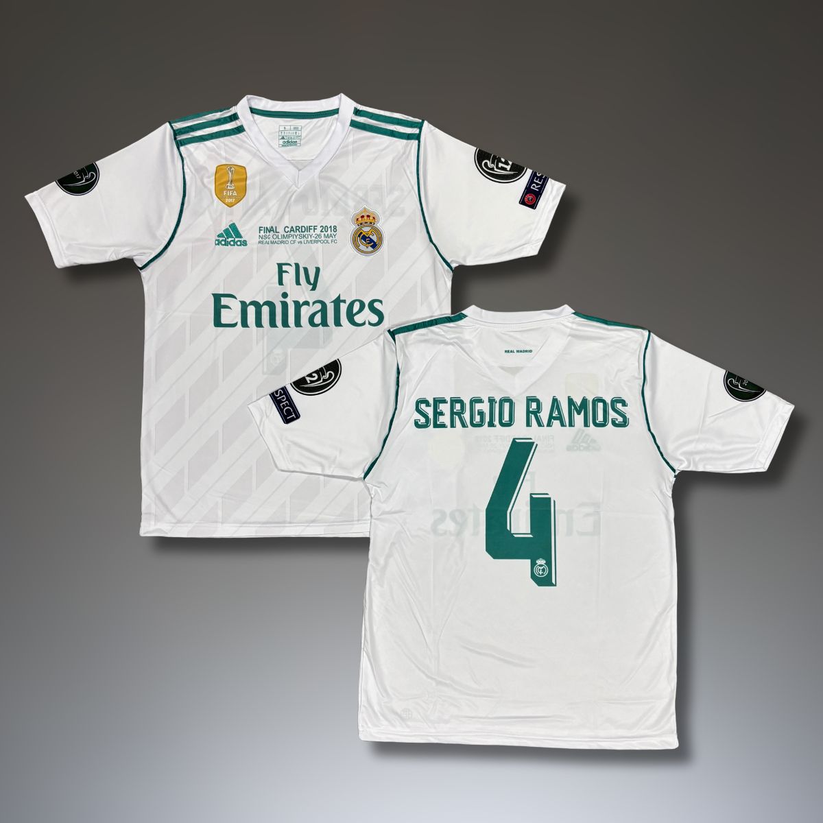 Muški dres Real Madrid, Ramos. Finale CL 2018