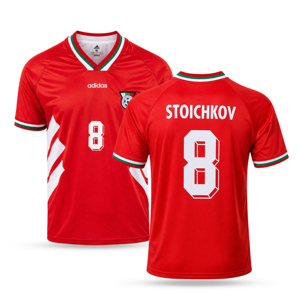 Muški dres u gostima Bugarska, Stoichkov. SP 1994