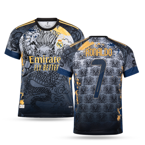 Muški dres Real Madrid, plavi, Ronaldo. Dragon izdanje 2025