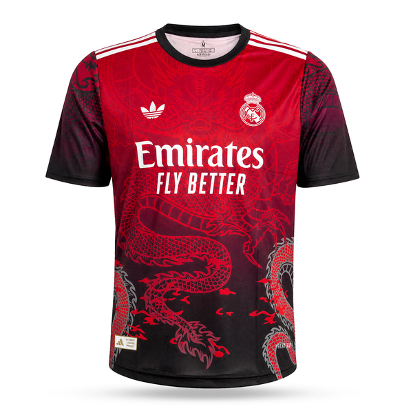 Muški dres Real Madrid, crveni, Ronaldo. Dragon izdanje 2025