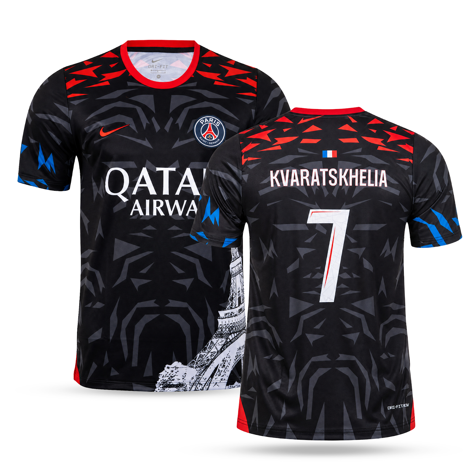 Muški dres PSG, Kvaratskhelia. Posebno izdanje 24/25