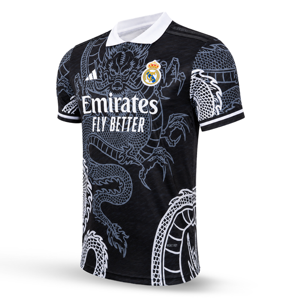 Muški dres Real Madrid, Mbappe. Izdanje crnog zmaja 2025