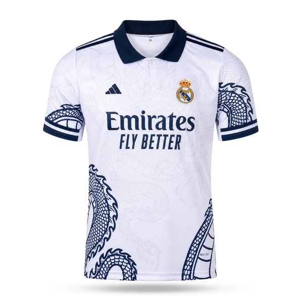 Muški dres Real Madrid, Bellingham. Izdanje bijelog zmaja 2025