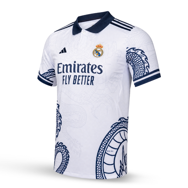 Muški dres Real Madrid, Bellingham. Izdanje bijelog zmaja 2025