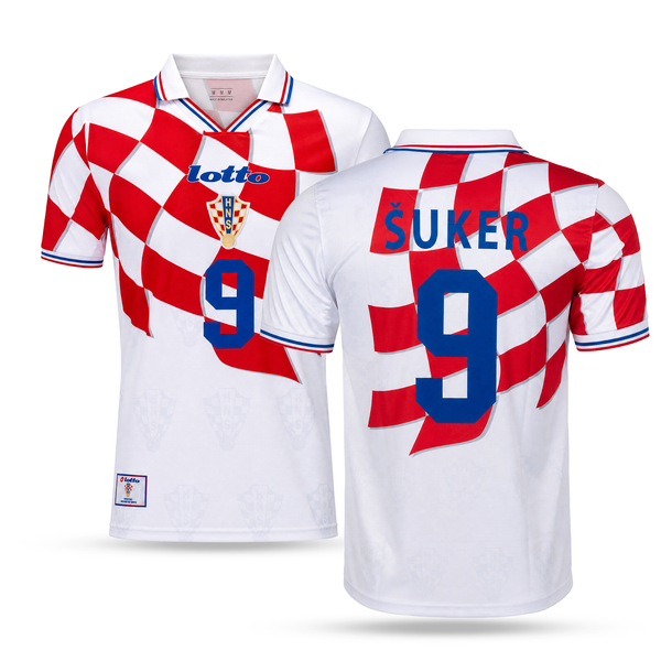 Muški dres Hrvatske, Šuker. Svjetsko prvenstvo u Francuskoj 1998