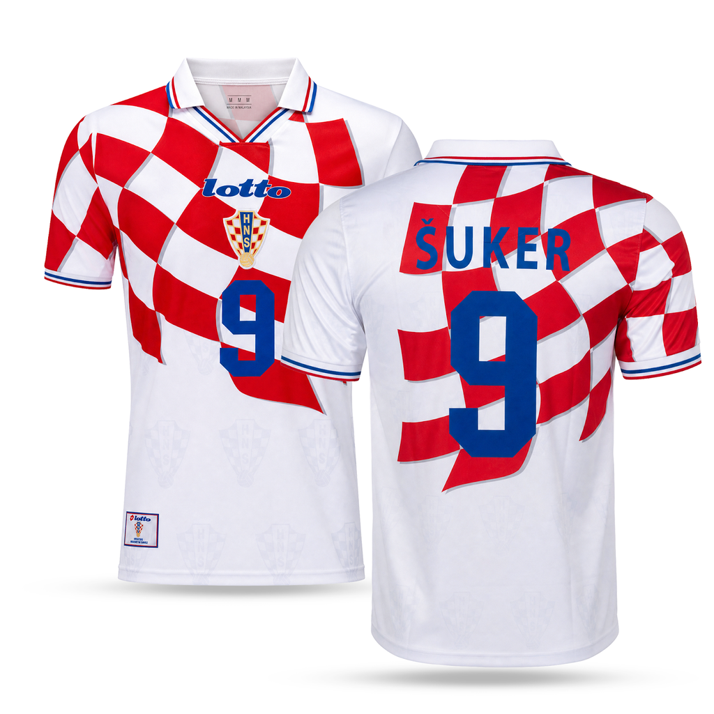 Muški dres Hrvatske, Šuker. Svjetsko prvenstvo u Francuskoj 1998