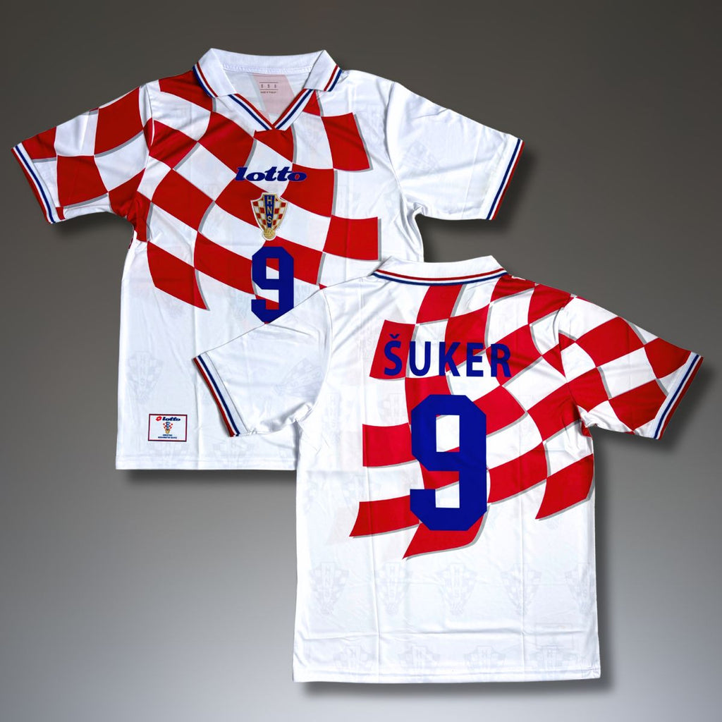 Muški dres Hrvatske, Šuker. Svjetsko prvenstvo u Francuskoj 1998