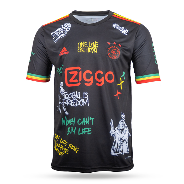 Muški dres Ajax. Izdanje Boba Marleya