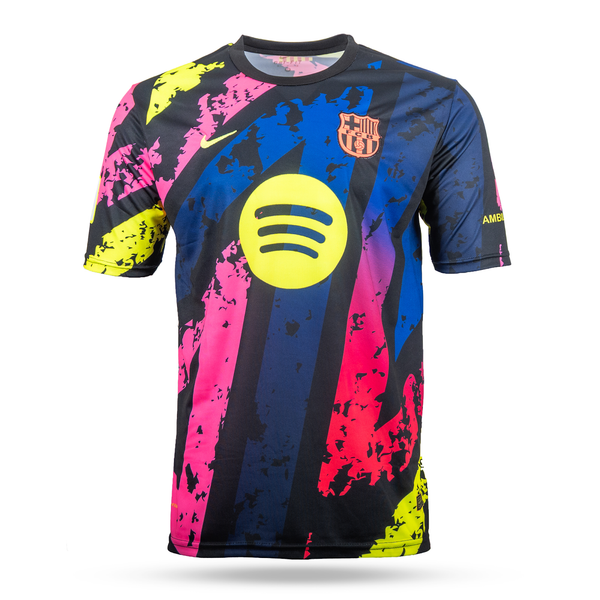 Muški fluorescentni dres Barcelona, Yamal. Šareno neonsko izdanje