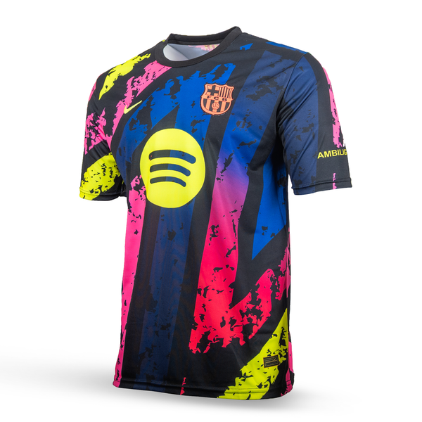 Muški fluorescentni dres Barcelona, Yamal. Šareno neonsko izdanje