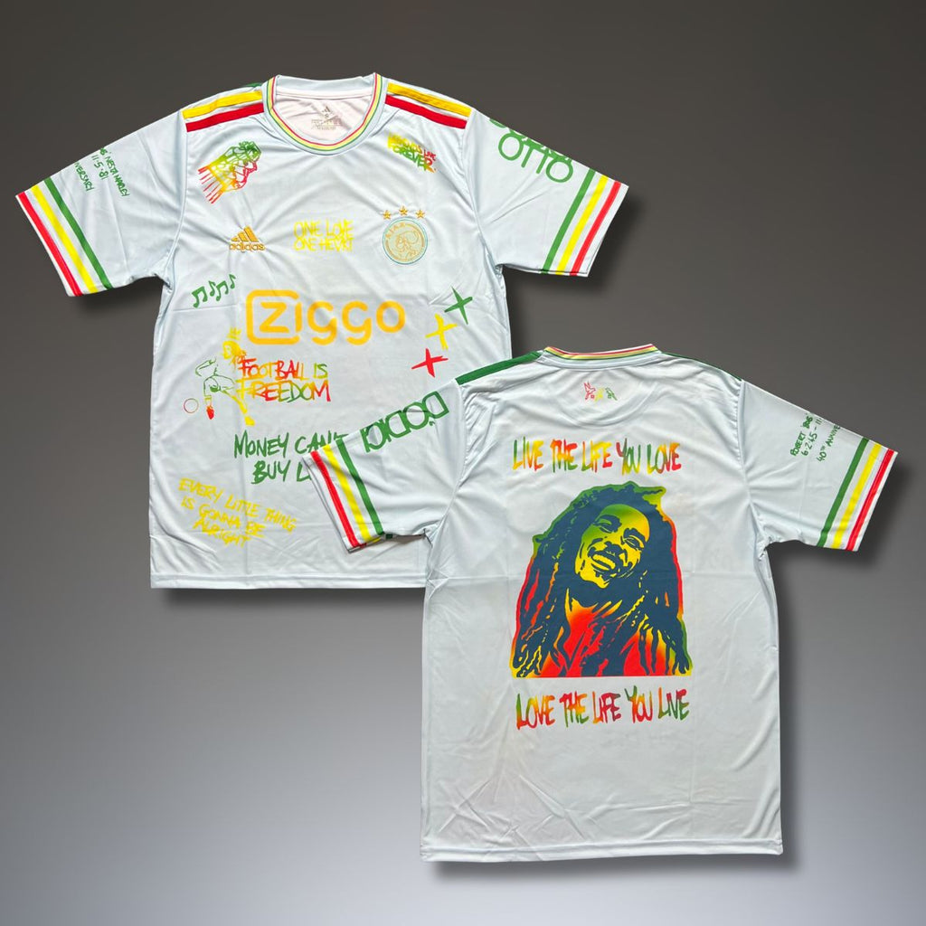 Muški dres Ajax. Svijetlo plavo izdanje Bob Marley