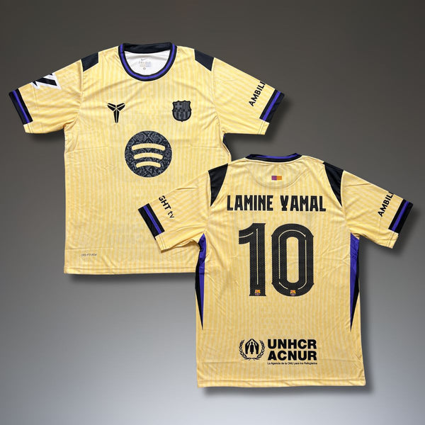 Muški dres Barcelonin, Yamal. Posebno bijelo izdanje