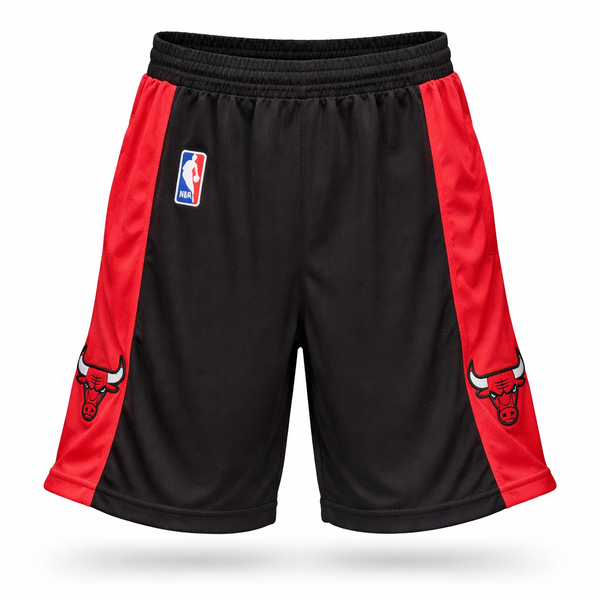 Chicago Bulls Muške Kratke Hlače, Crno-crvene