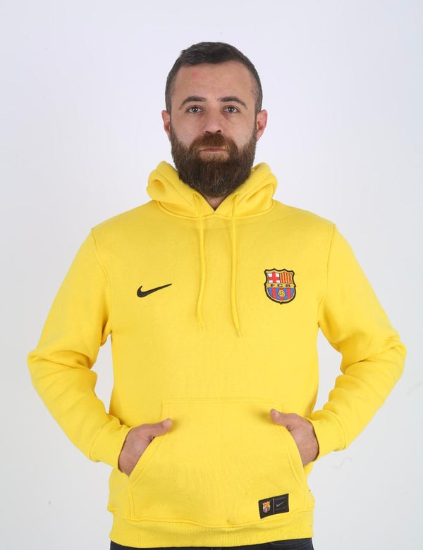 Barcelona Muški Sportski Pulover, Žuti