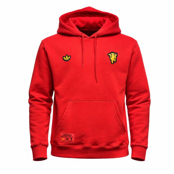 Manchester United Men Hoodie, Red
