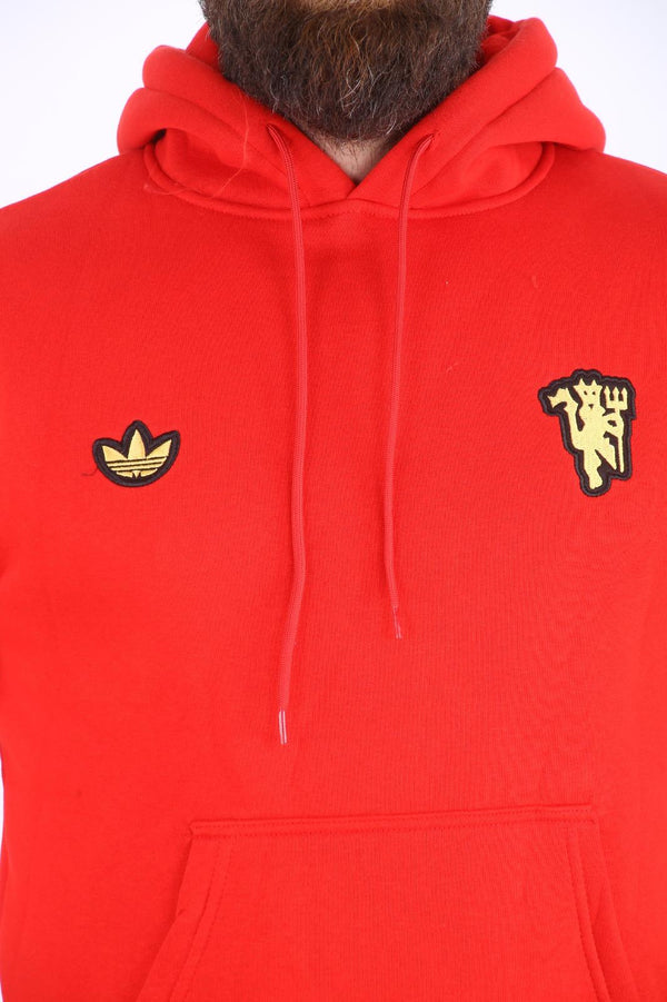 Manchester United Men Hoodie, Red