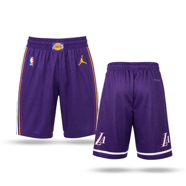 LA Lakers Muške Klasične Kratke Hlače, Ljubičaste