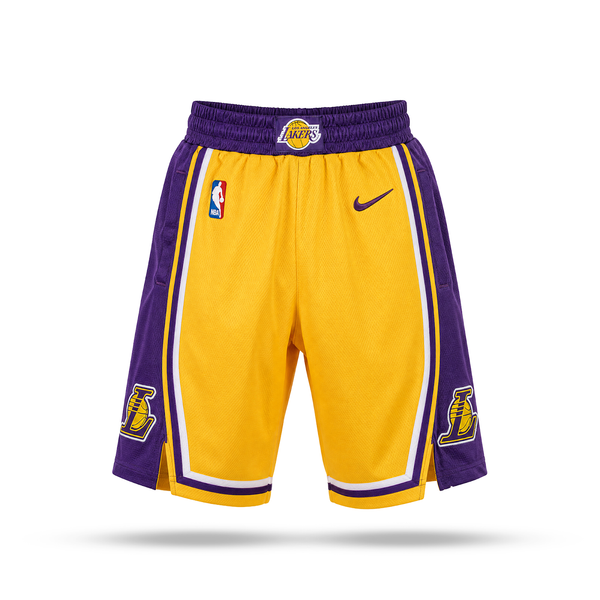 LA Lakers Muške Klasične Kratke Hlače. Žute
