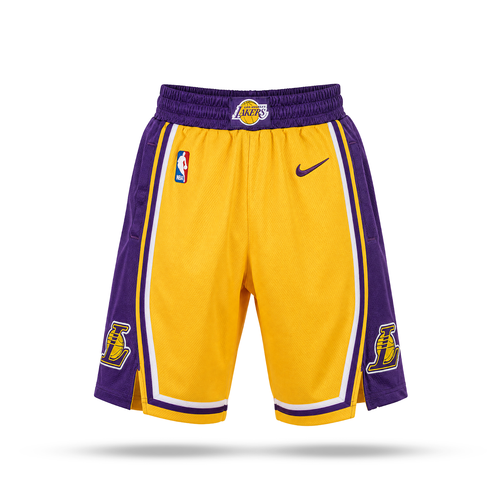 LA Lakers Muške Klasične Kratke Hlače. Žute
