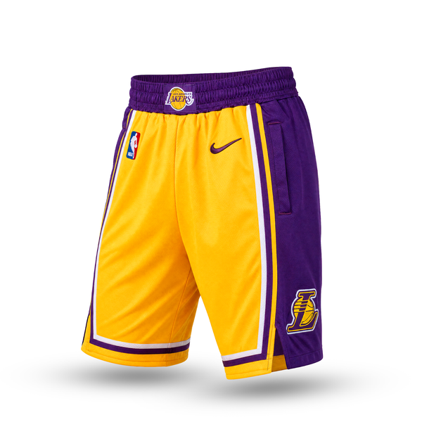 LA Lakers Muške Klasične Kratke Hlače. Žute