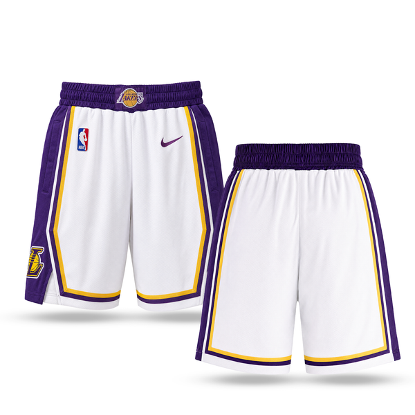 LA Lakers Muške Klasične Kratke Hlače. Bijele