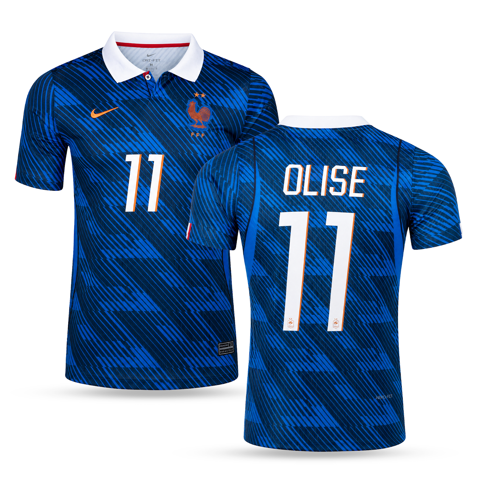 Francuska Muški Nogometni Dres, Olise. World Cup 2026