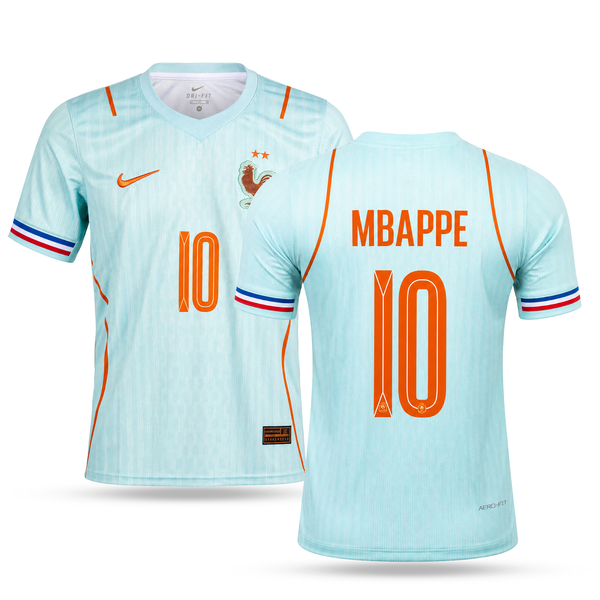 Francuska Muški Gostujući Nogometni Dres, Mbappé. World Cup 2026