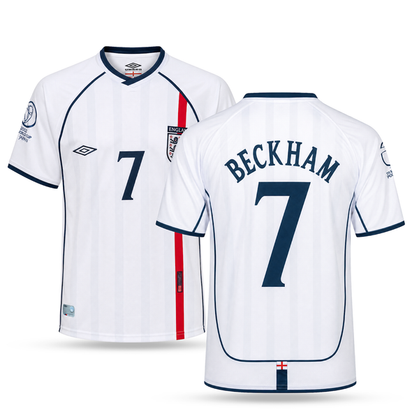 Engleska Muški Retro Nogometni Dres, Beckham