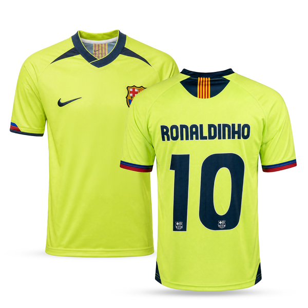 Barcelona Muški Retro Nogometni Dres, Ronaldinho